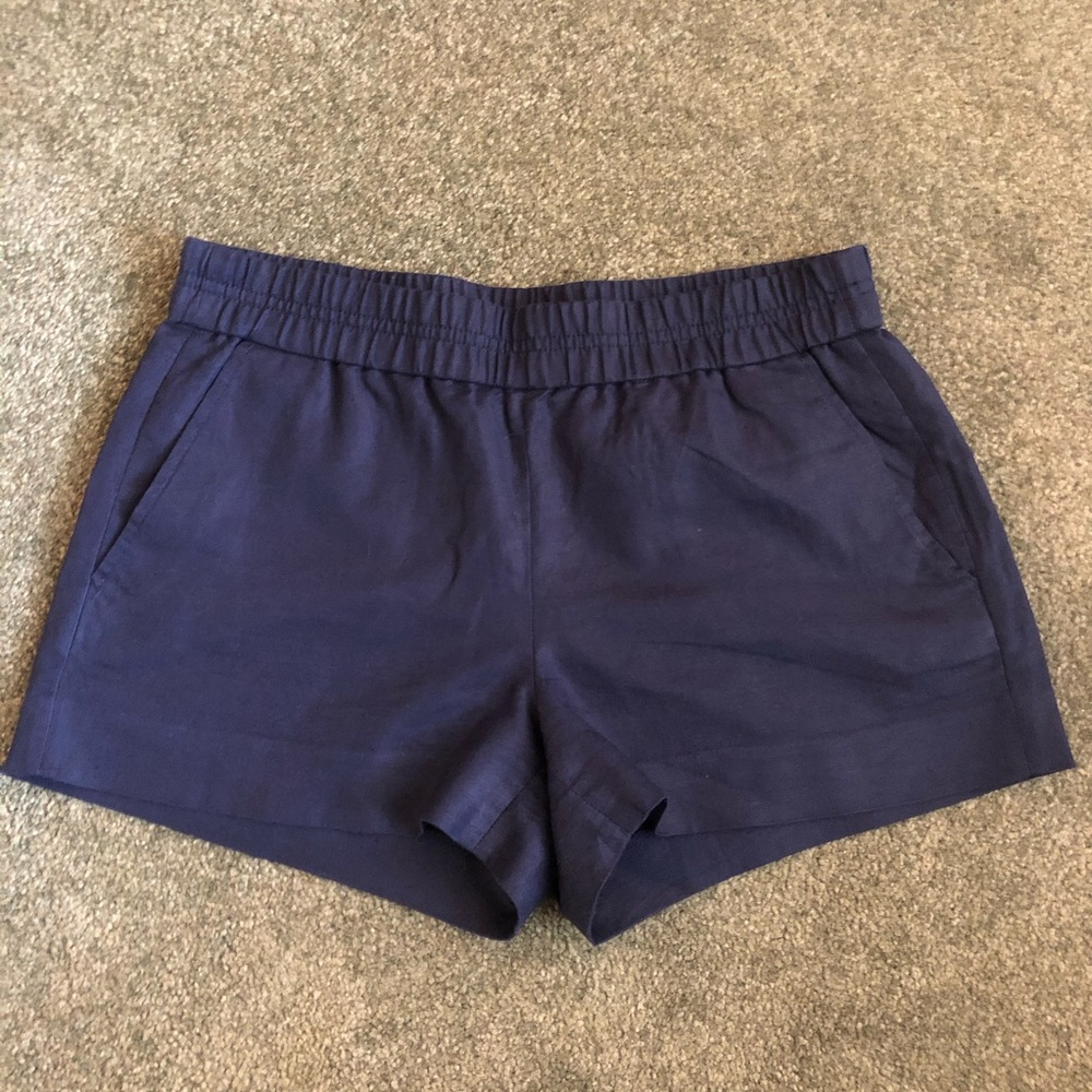 J crew Linen-Cotton Pull On Boardwalk Short
